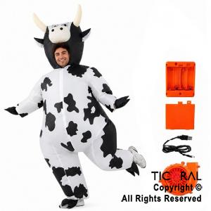 DISFRAZ INFLABLE VACA ADULTO 2.4 MT X 1